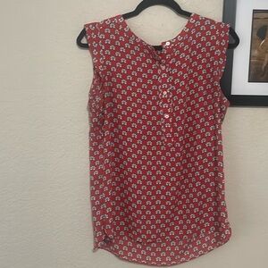 Loft flutter sleeve top. Great for the office or the weekend